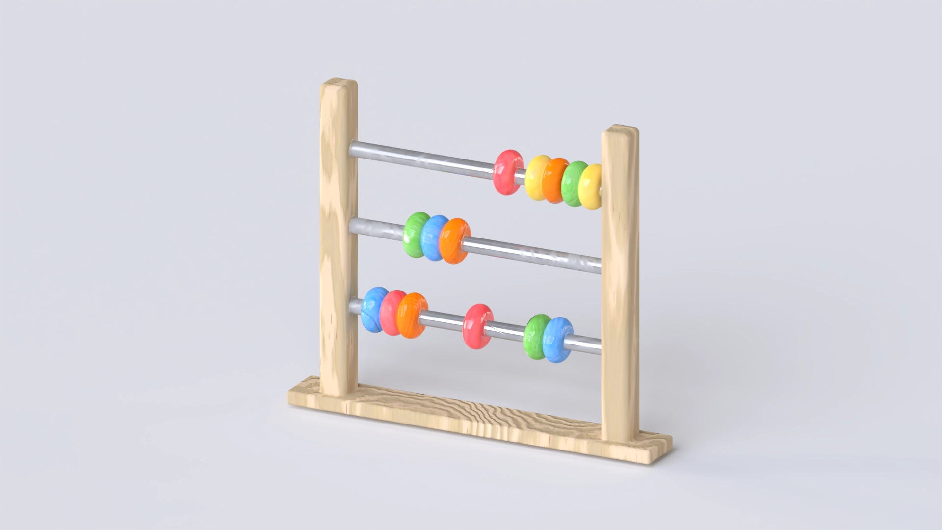 Abacus, a 3D model on Womp