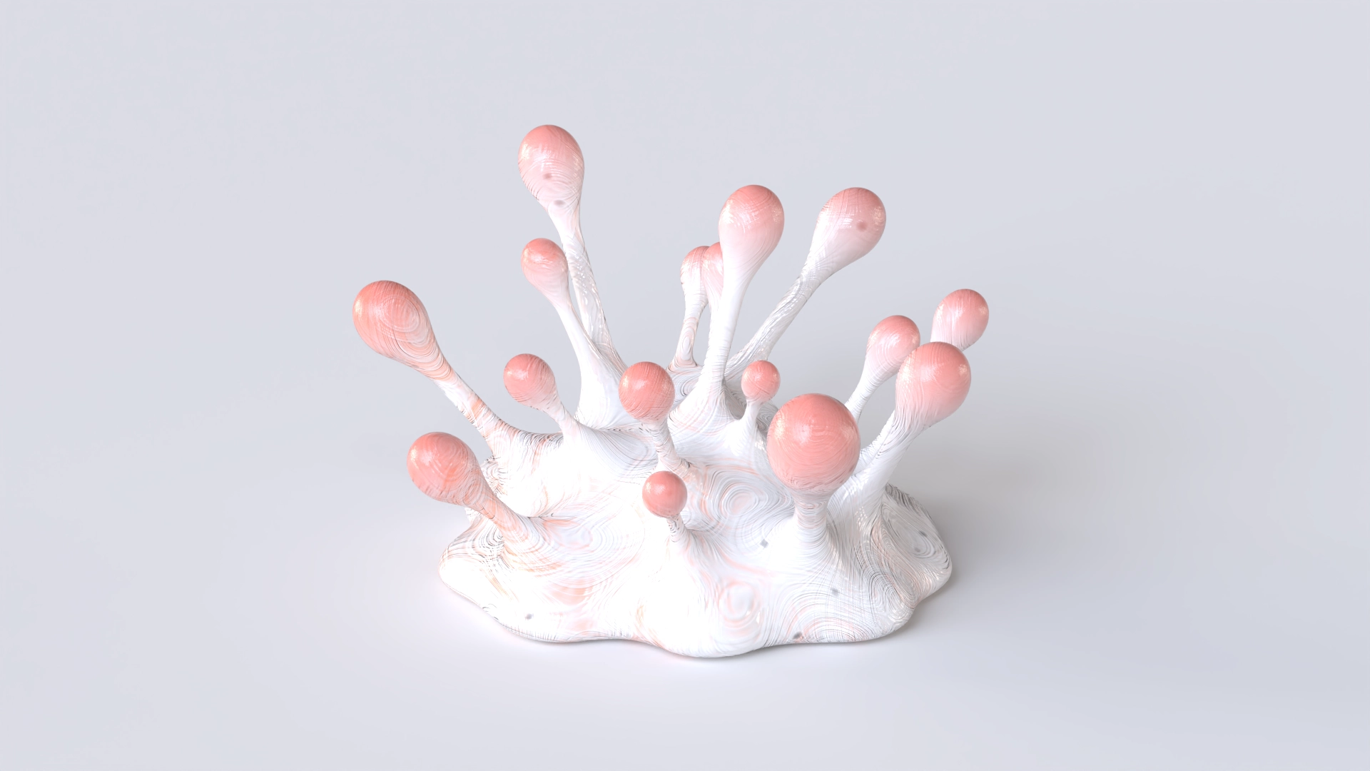 Alien plant, a 3D model on Womp