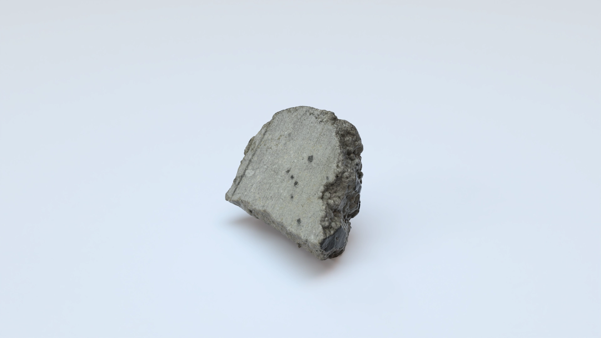 Antarctic Meteorite Sample EET 79001,2, a 3D model on Womp