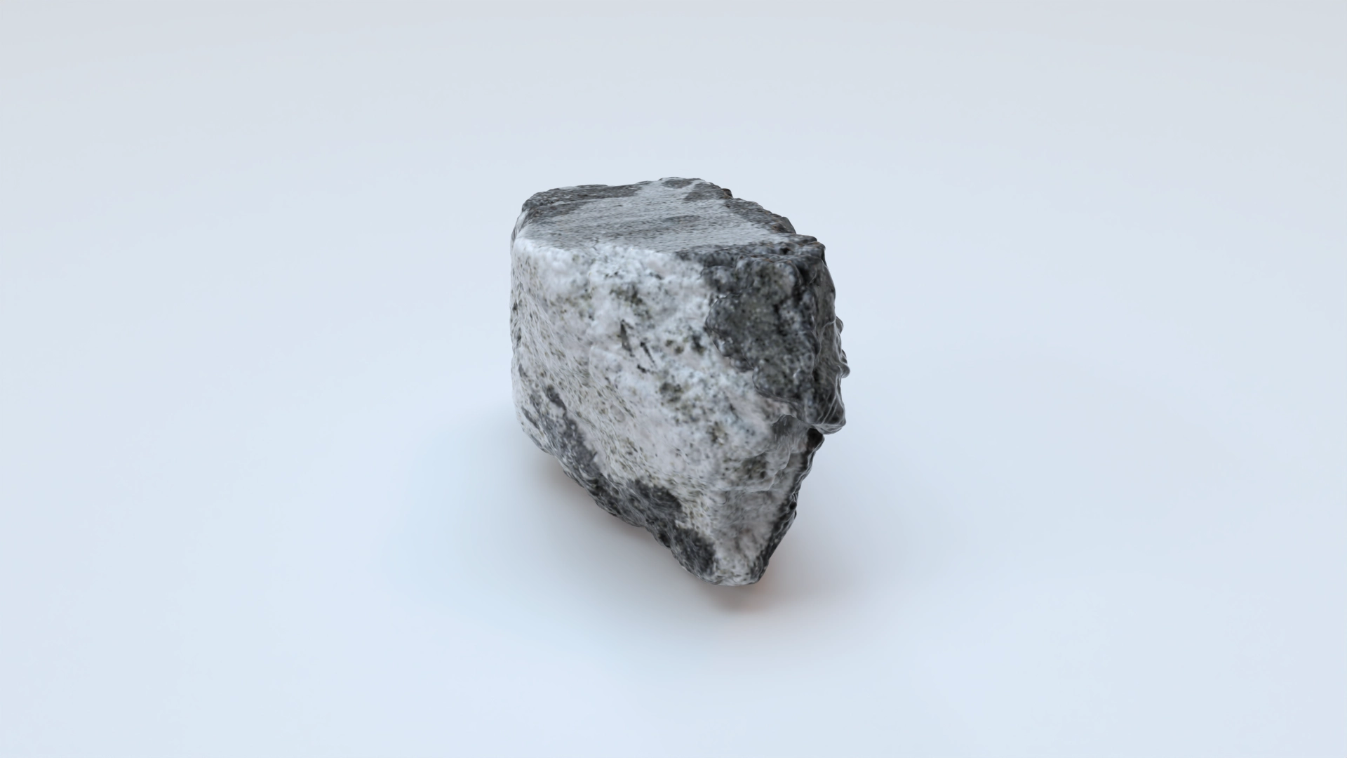 Antarctic meteorite sample gro 170590, a 3D model on Womp