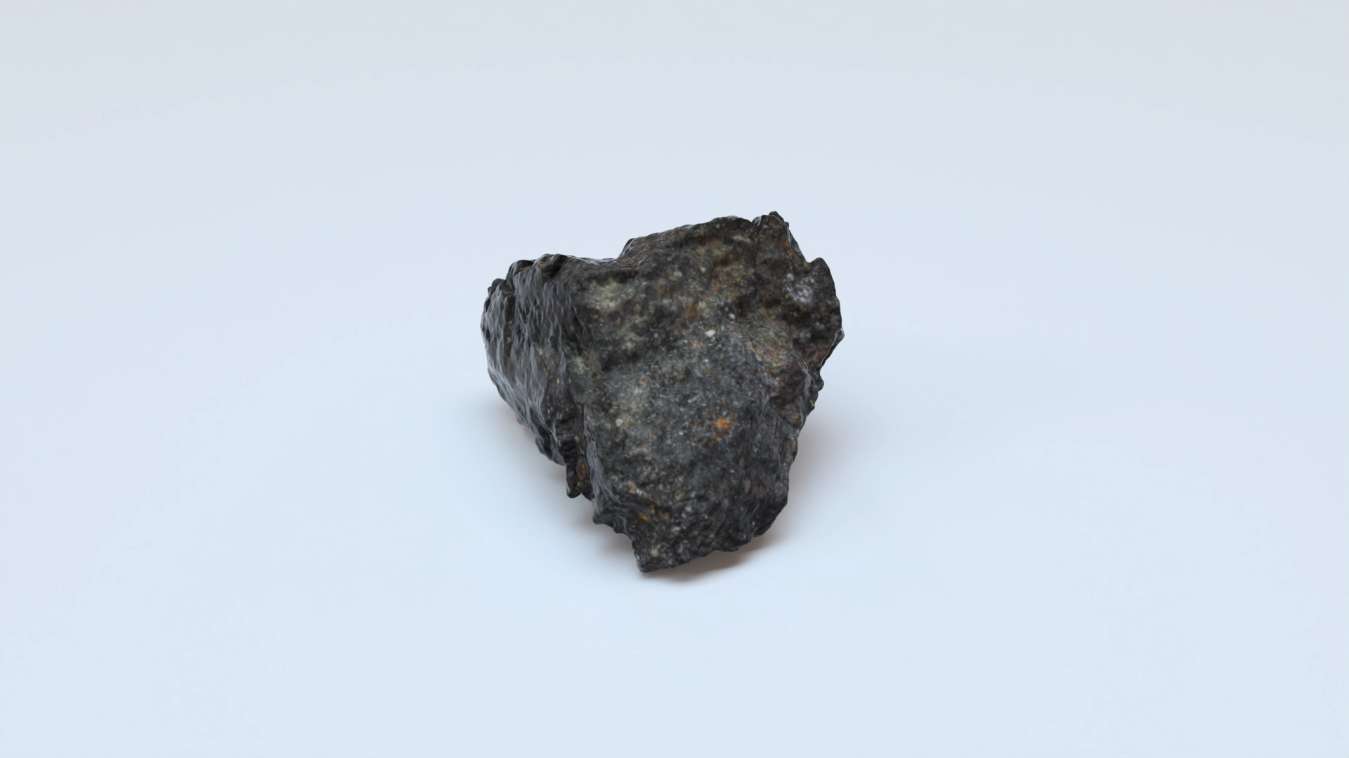 Antarctic meteorite sample lon 9410237, a 3D model on Womp