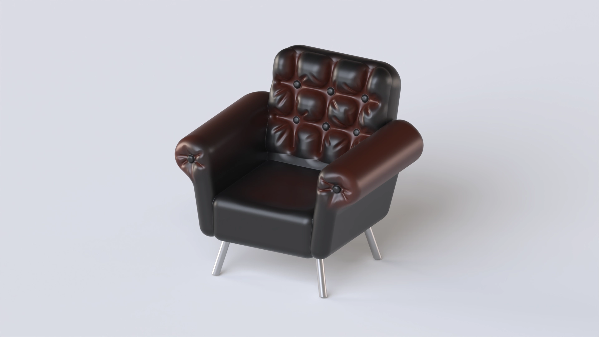 Armchair, a 3D model on Womp