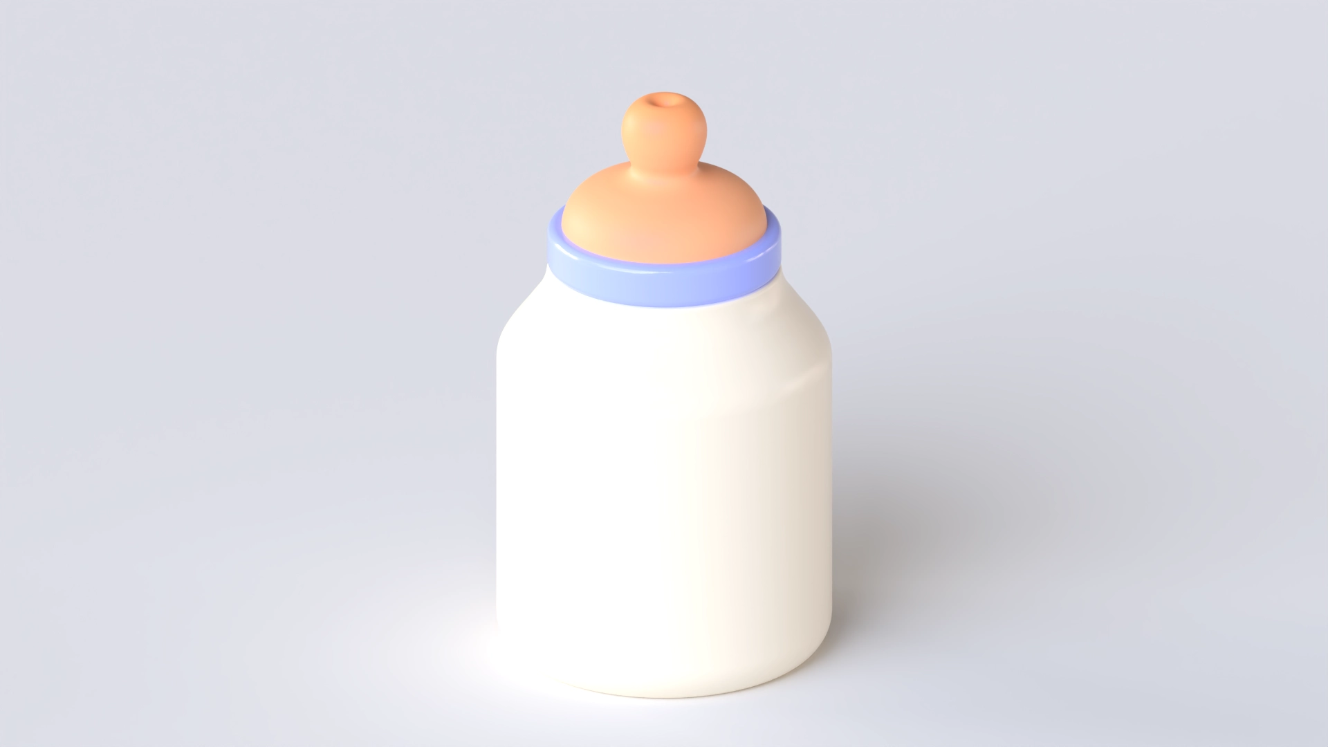 Baby Bottle, a 3D model on Womp