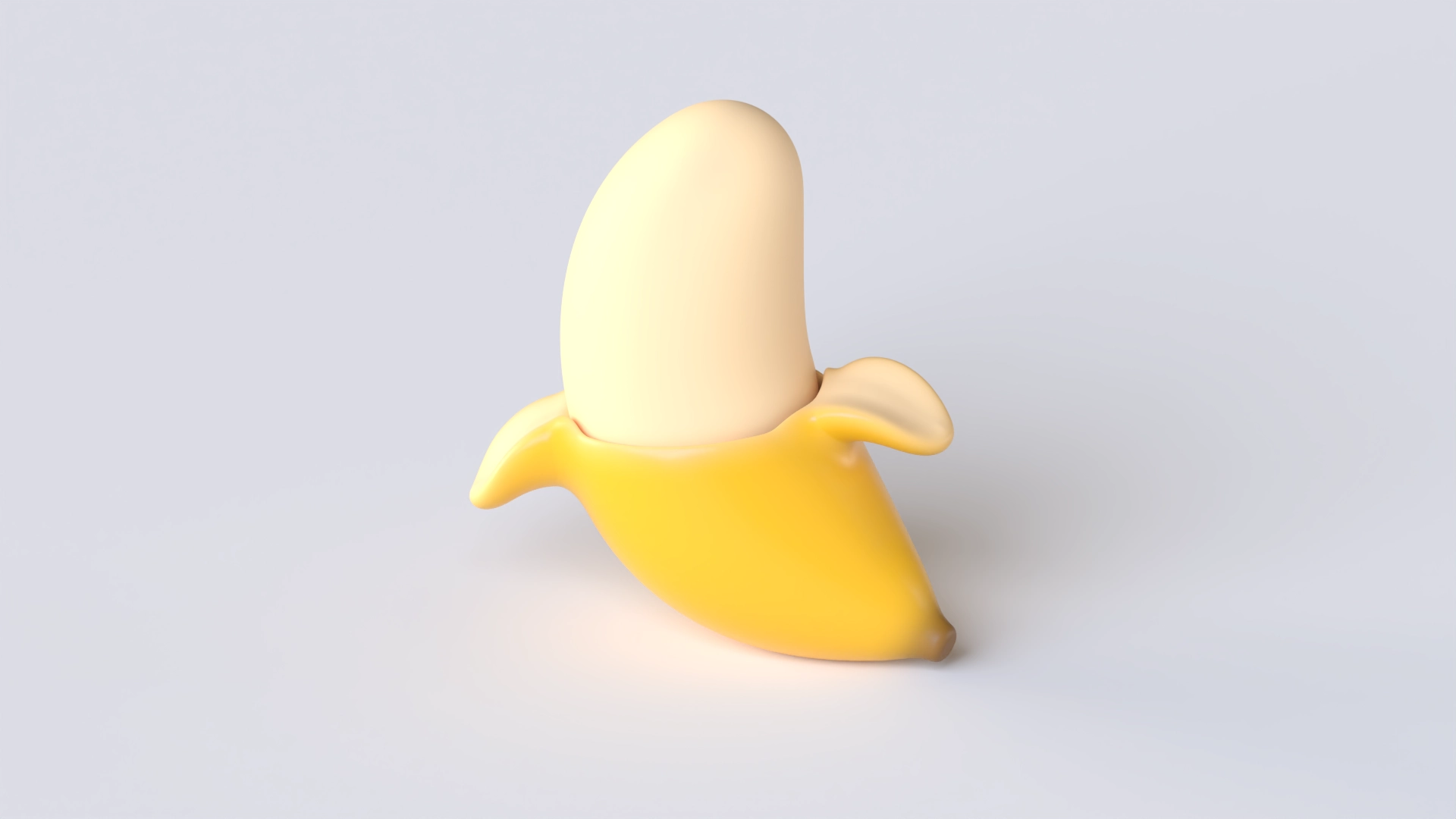Banana, a 3D model on Womp