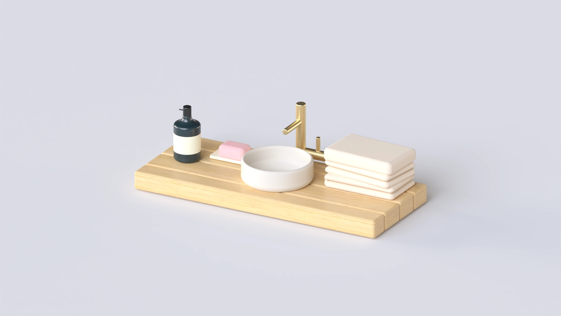 Bathroom Furniture, a 3D model on Womp