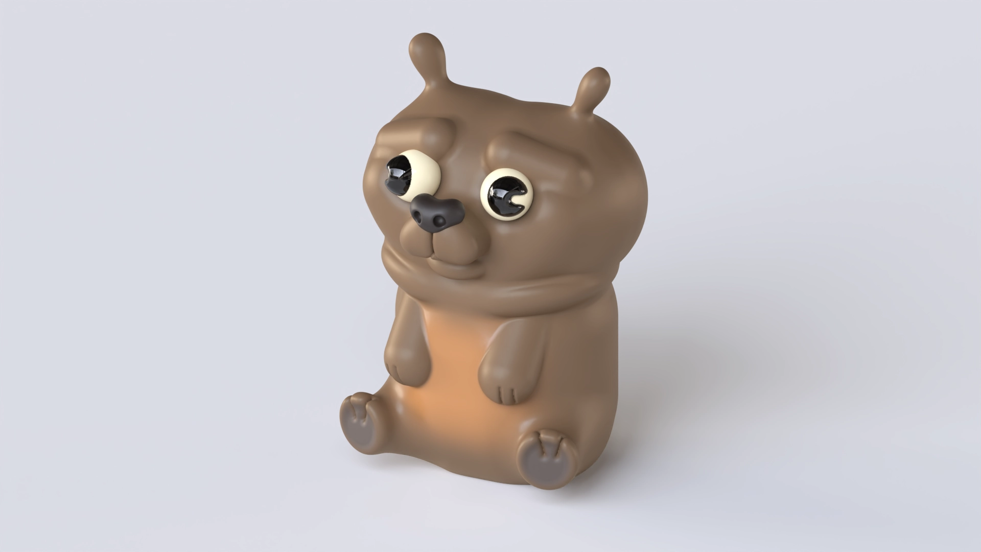 Bear, a 3D model on Womp