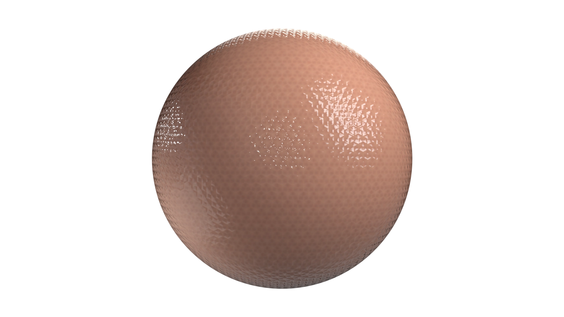 Beige Translucent Plastic With Pattern, a 3D material on Womp