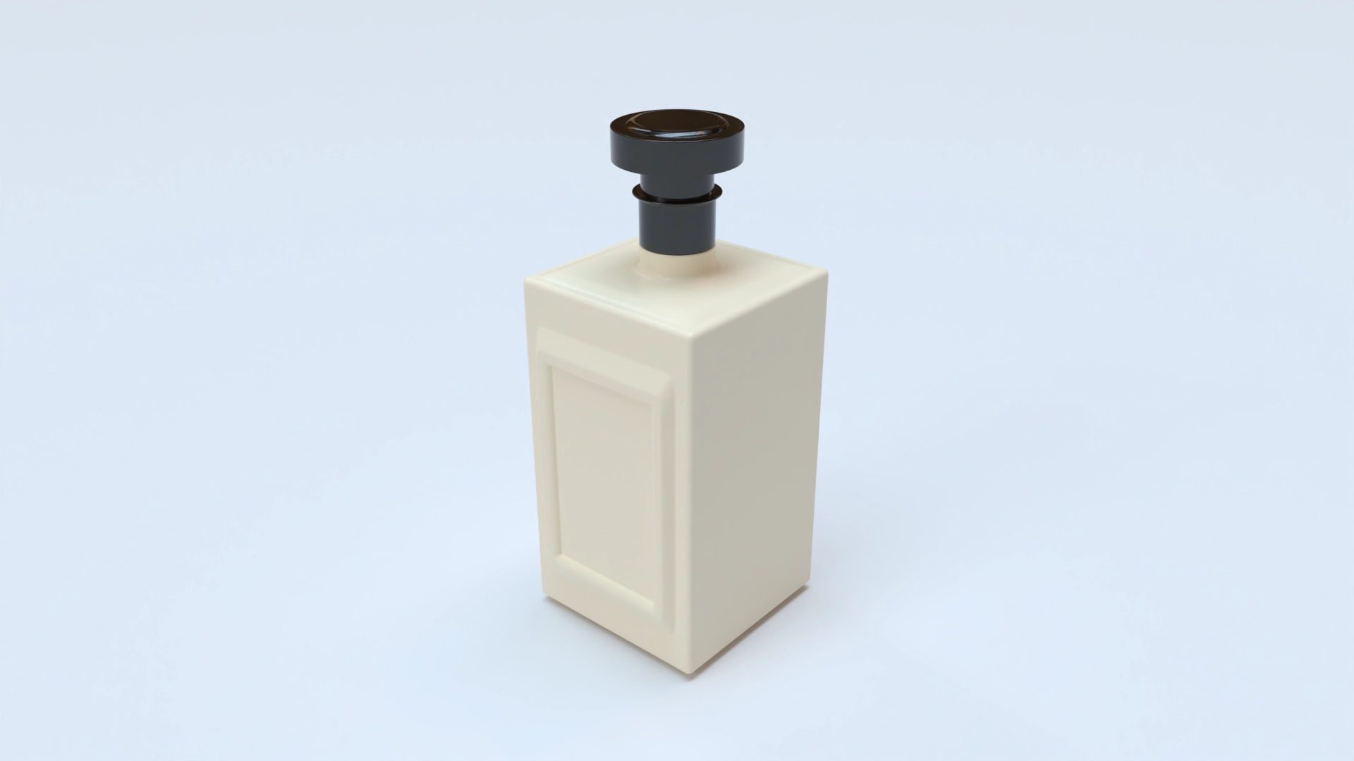Bottle Ceramic Product Label Mockup 507540, a 3D model on Womp