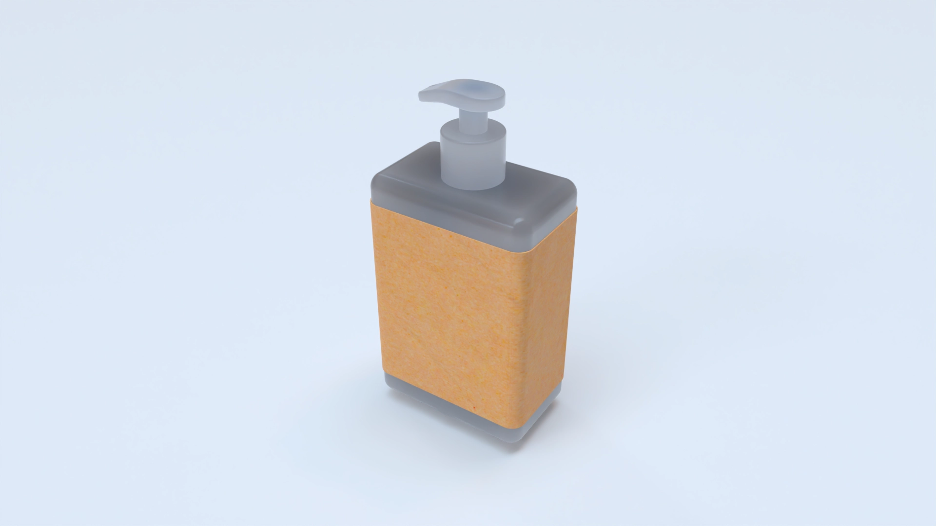 Bottles plastic product label mockup 503840, a 3D model on Womp