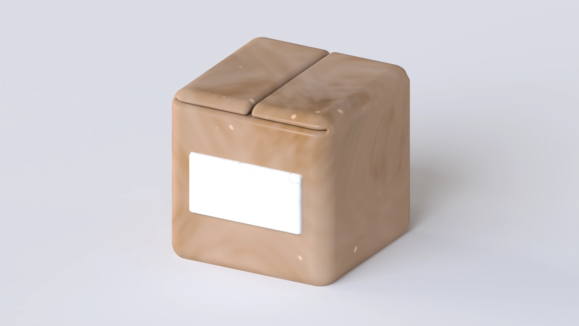Box, a 3D model on Womp