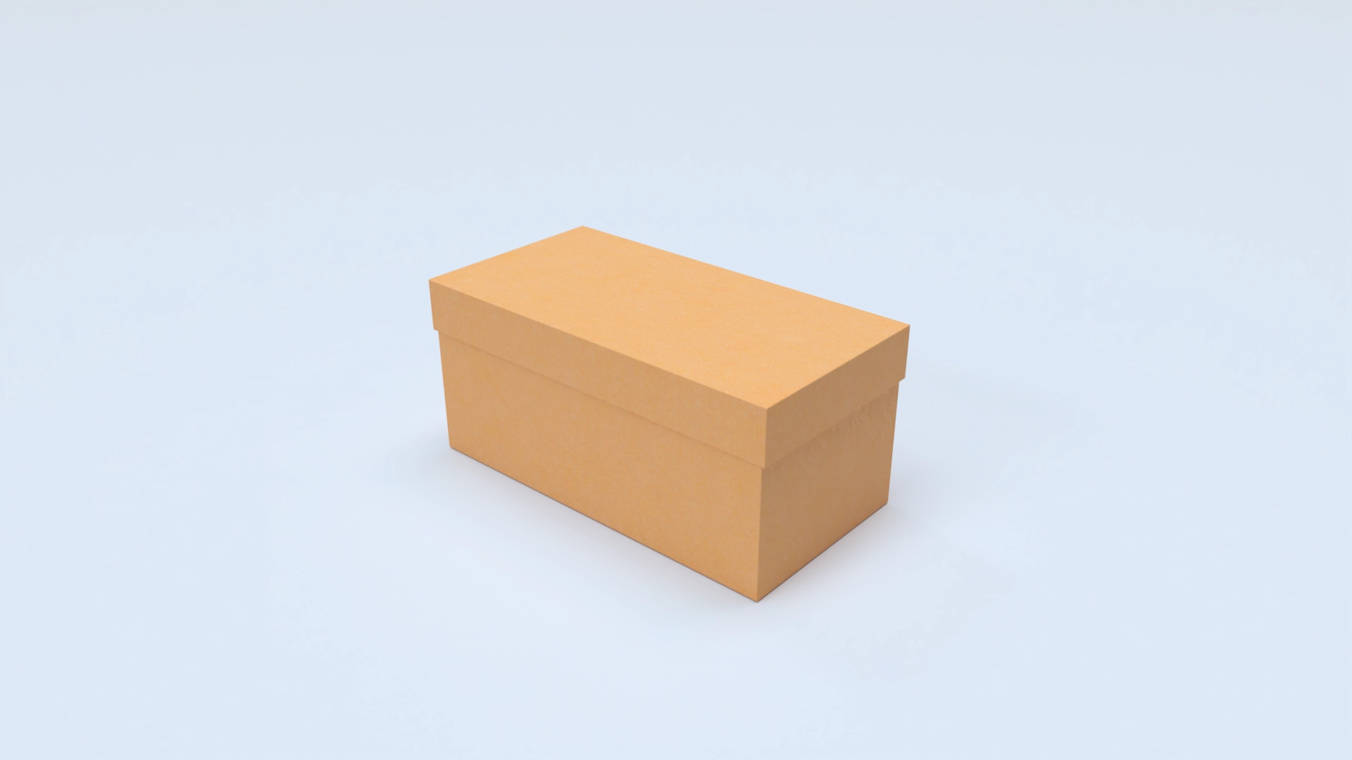 Box with Lid Half-Pack Bottom Mockup 160030, a 3D model on Womp