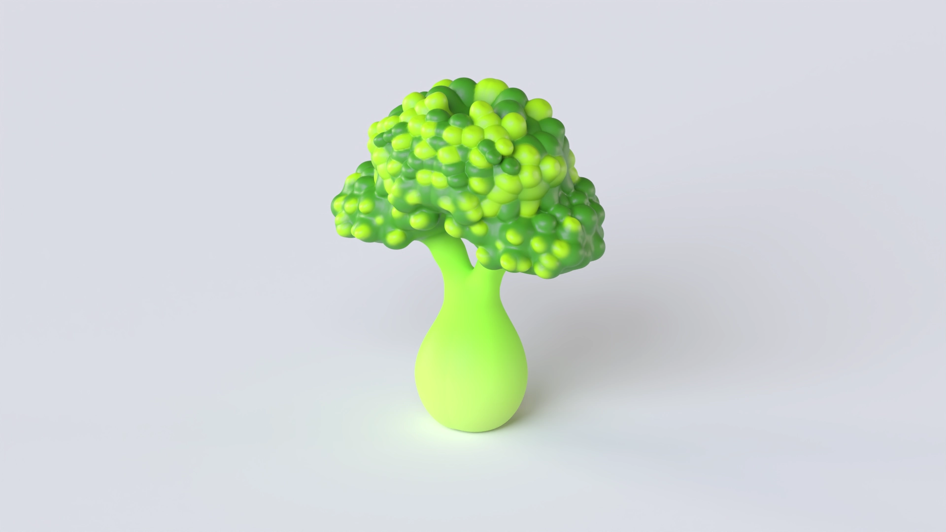 Broccolo, a 3D model on Womp