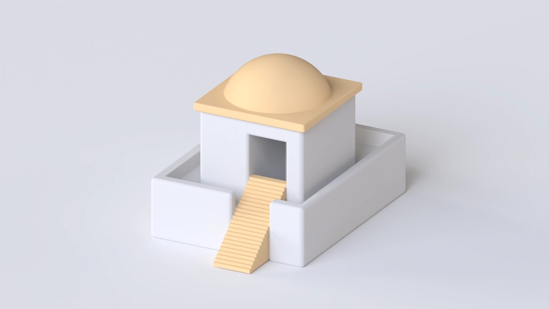 Building 4, a 3D model on Womp