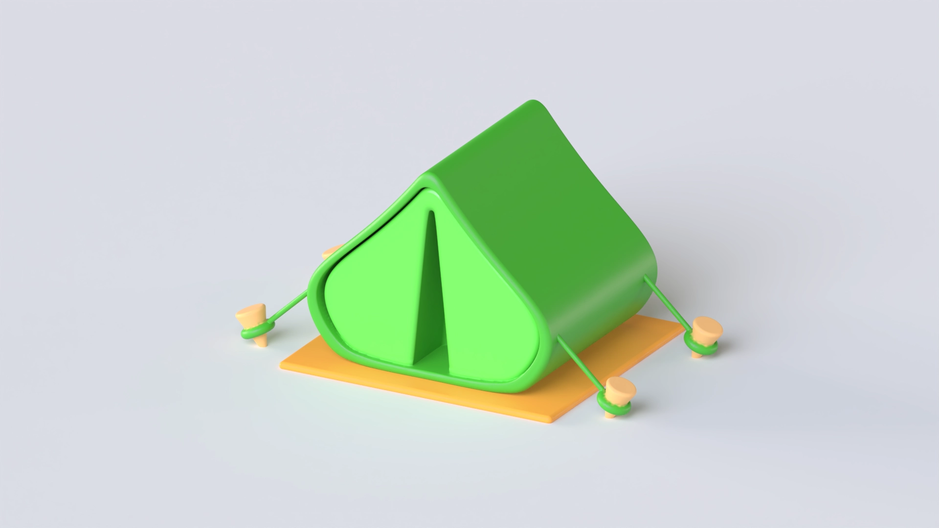 Camping Tent 1, a 3D model on Womp