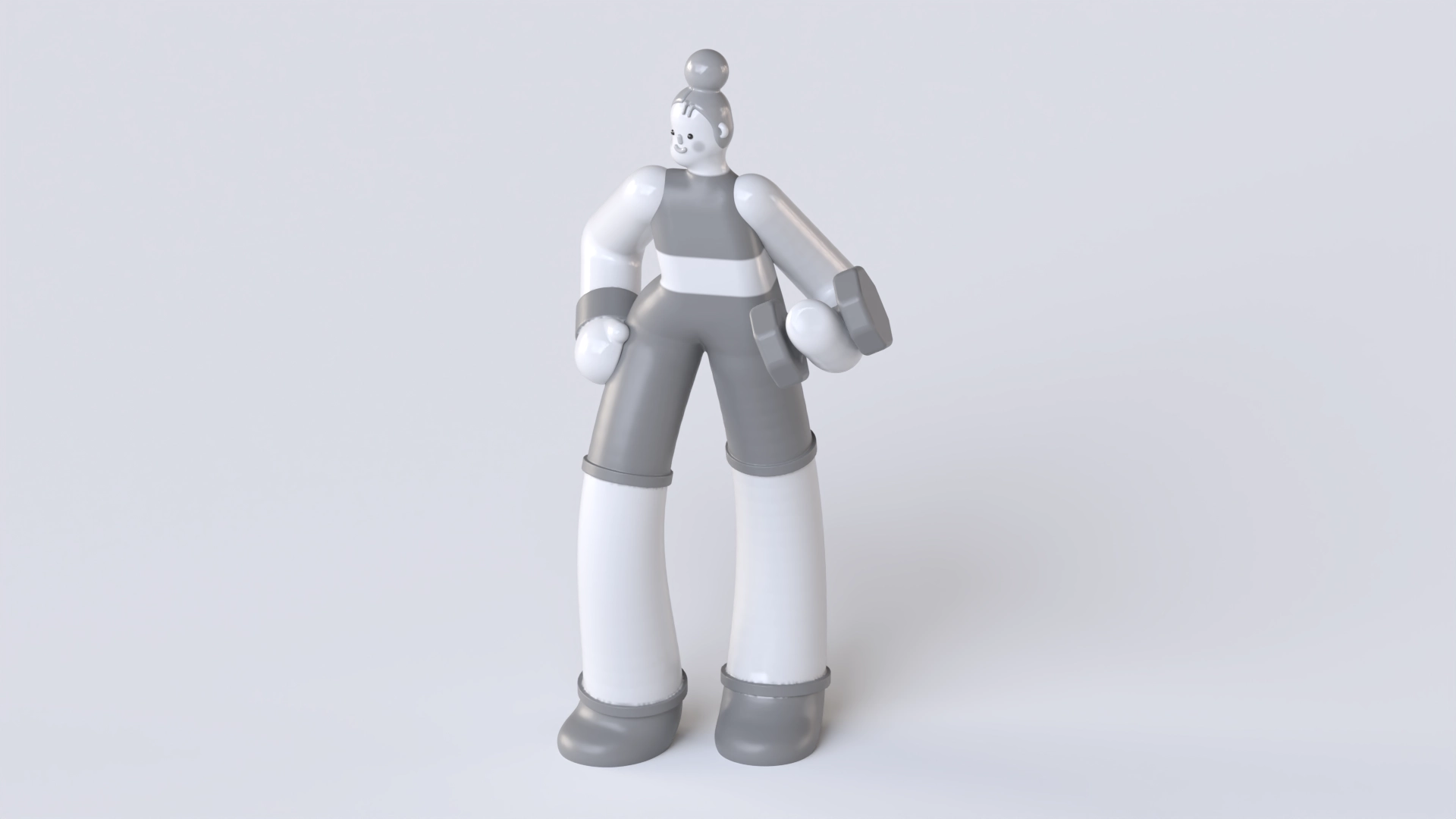 Character 2, a 3D model on Womp