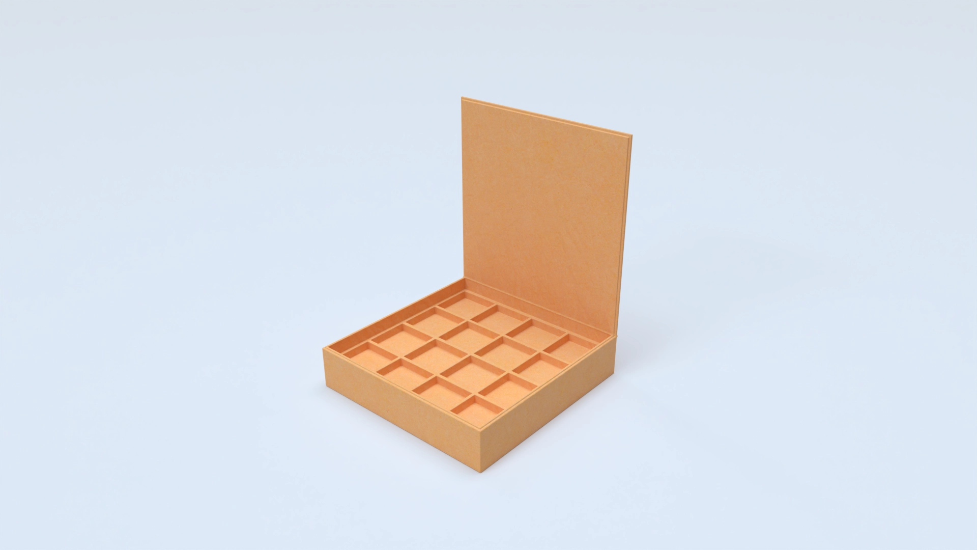 Chocolate Box Mockup 512230, a 3D model on Womp