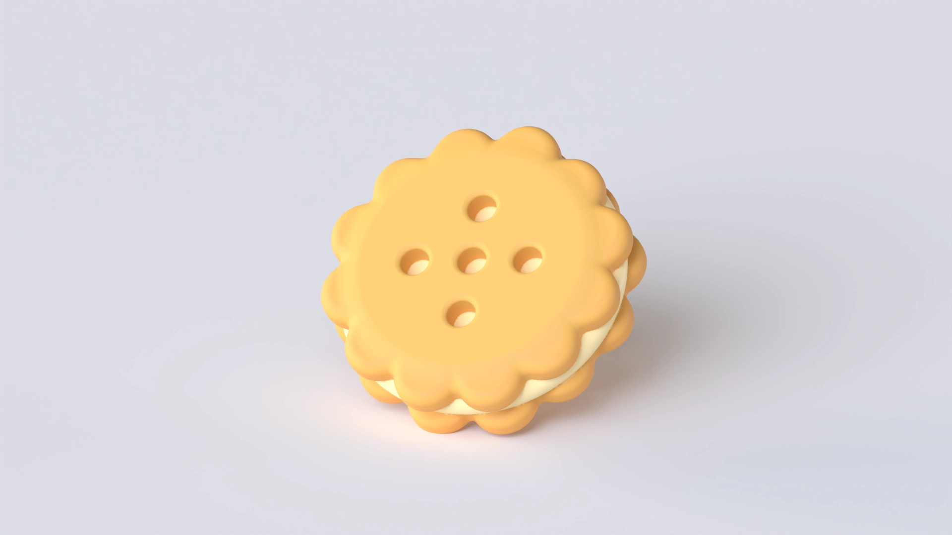 Cookie, a 3D model on Womp