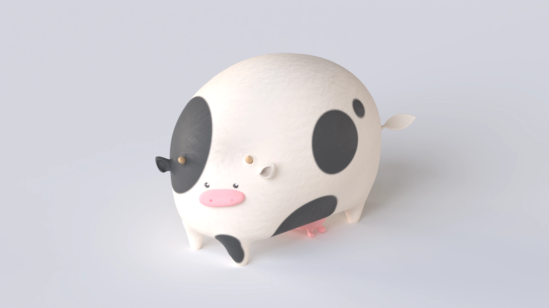 Cow, a 3D model on Womp