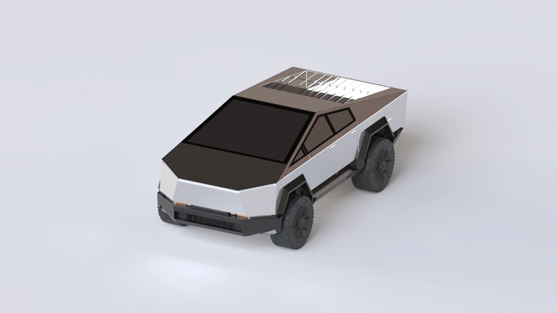 Cybertruck, a 3D model on Womp