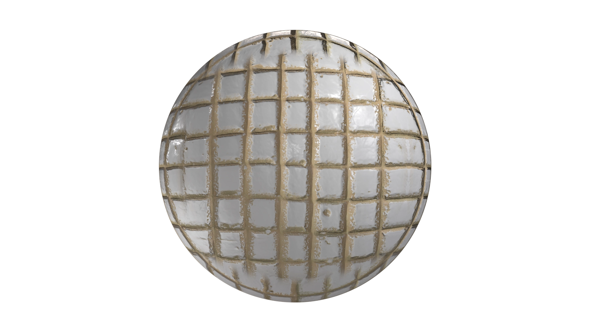 Damaged Tiles, a 3D material on Womp