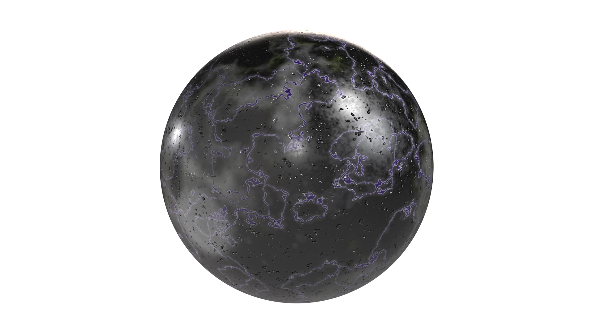 Dark Marble, a 3D material on Womp