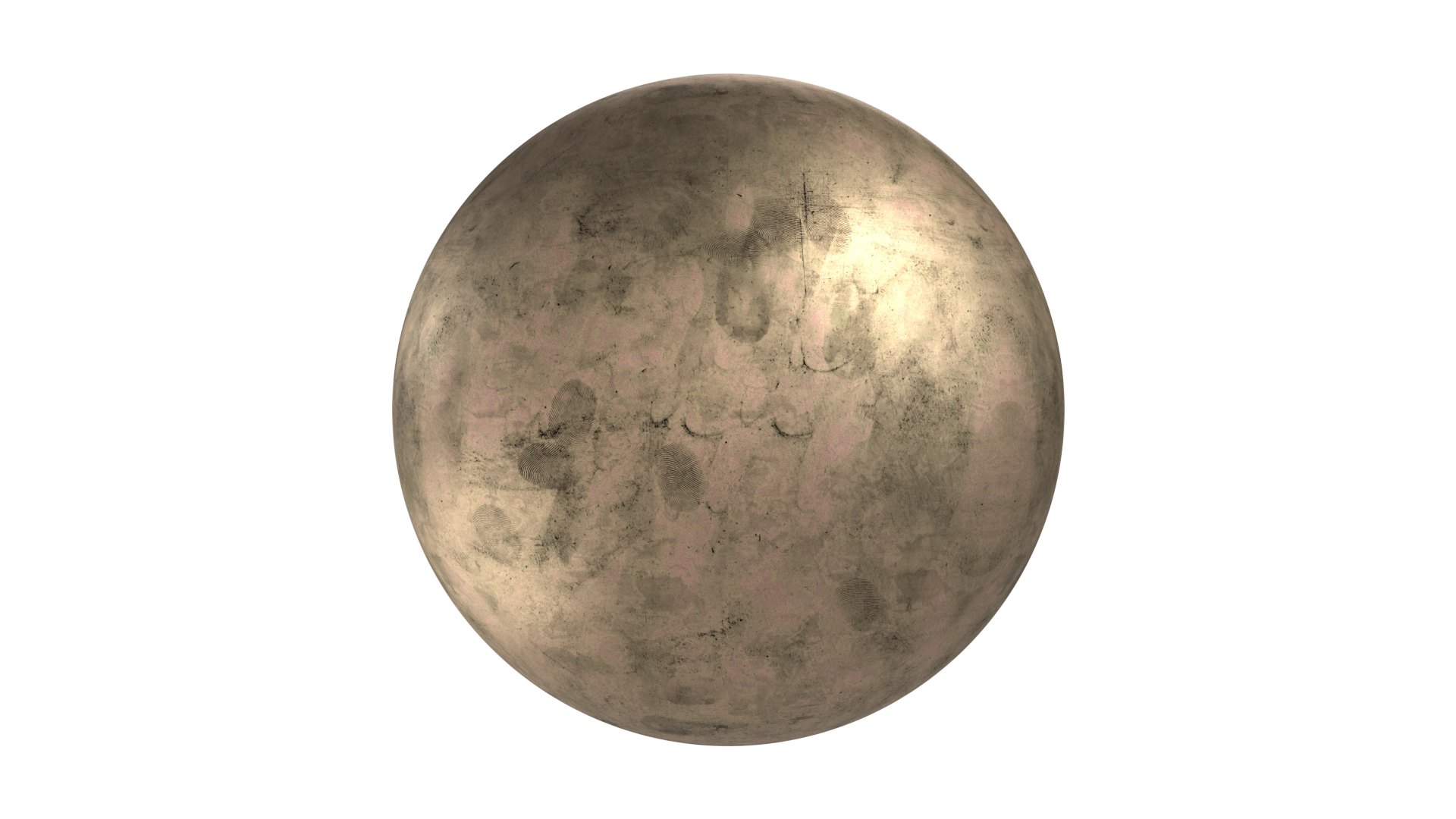 Dirty Brass, a 3D material on Womp