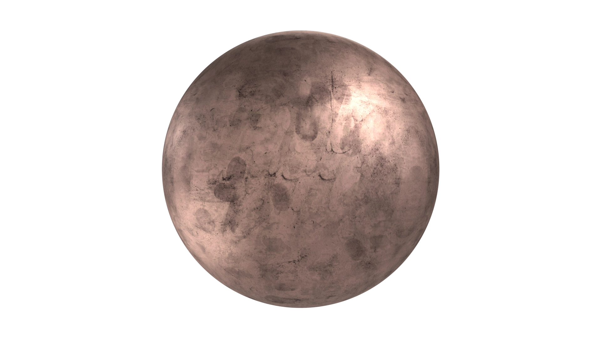 Dirty Copper, a 3D material on Womp