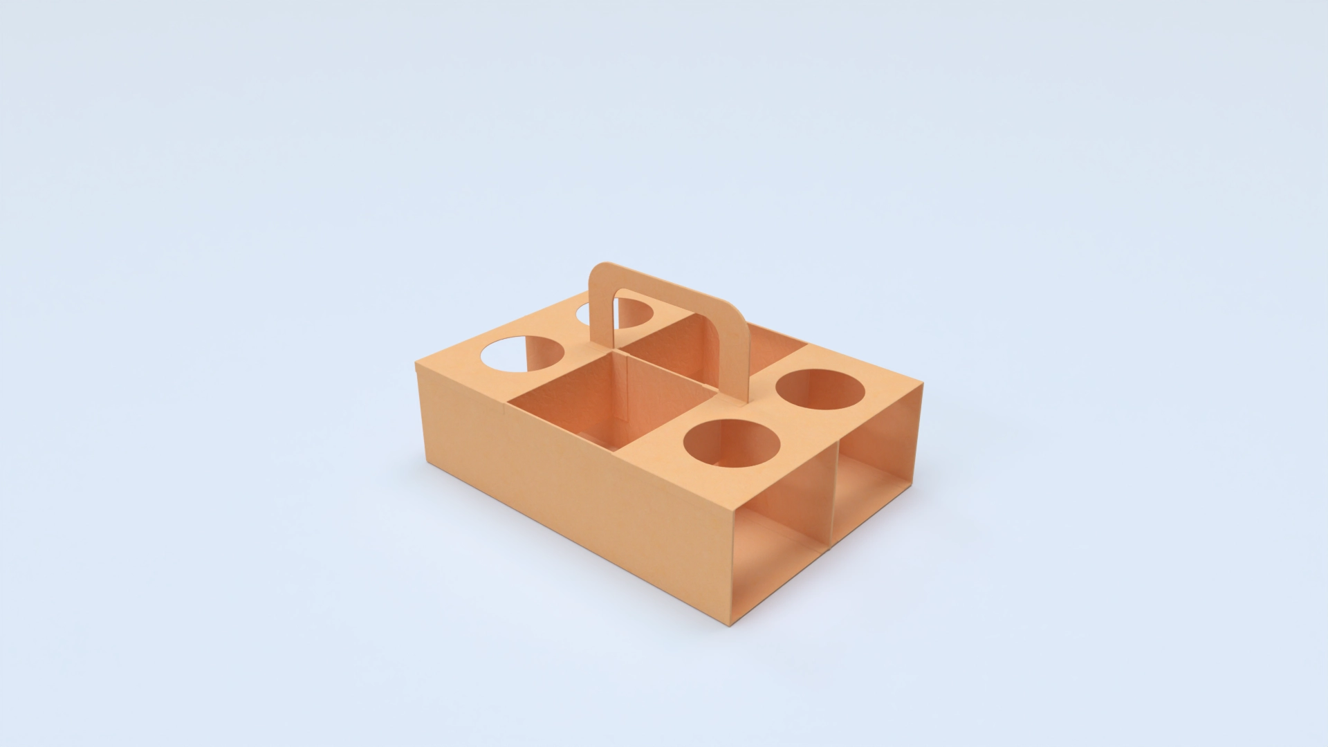 Display Box/Stand Six Grids Portable Mockup 171210, a 3D model on Womp