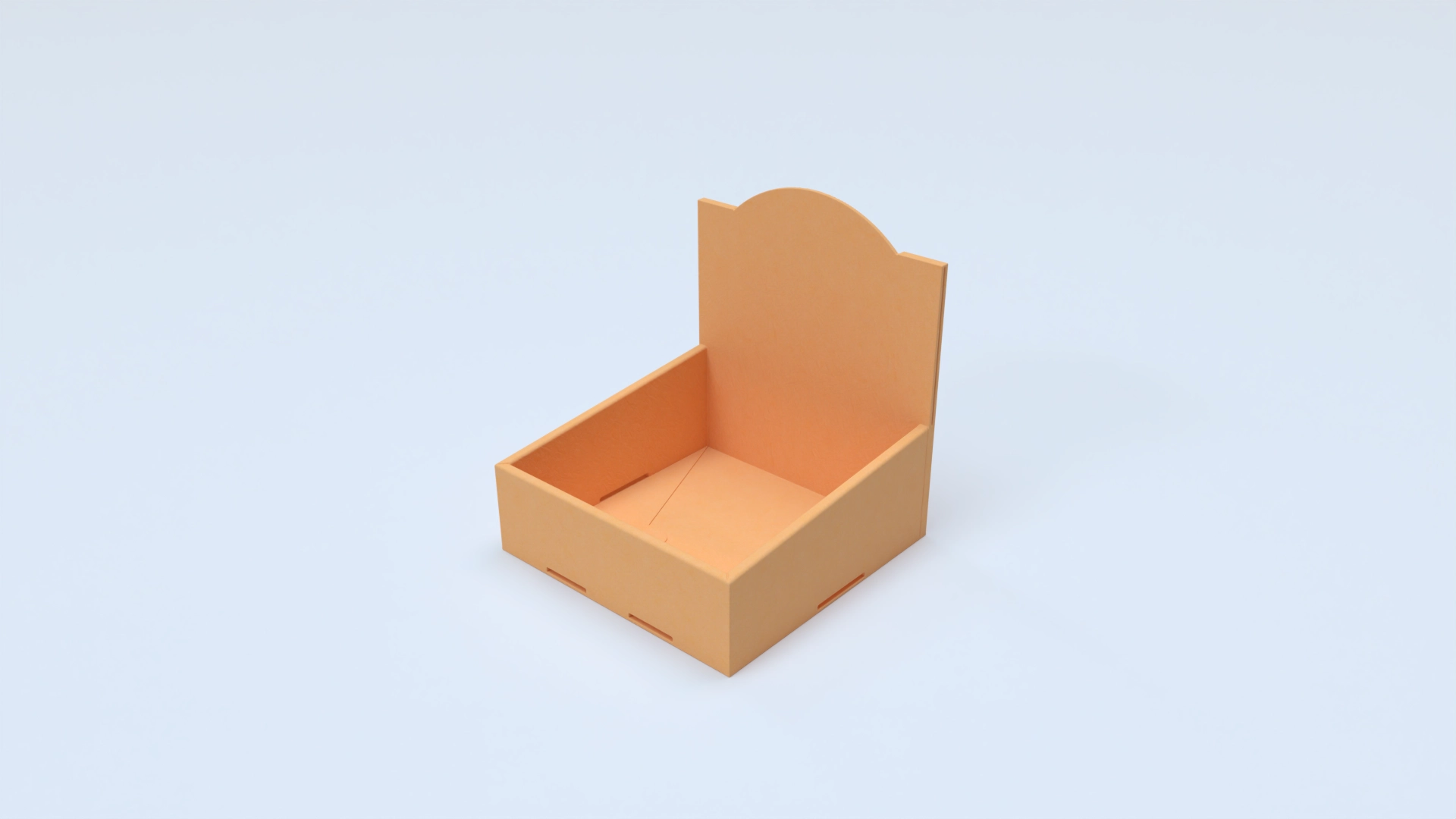 Display Box with Backboard Mockup 170312, a 3D model on Womp