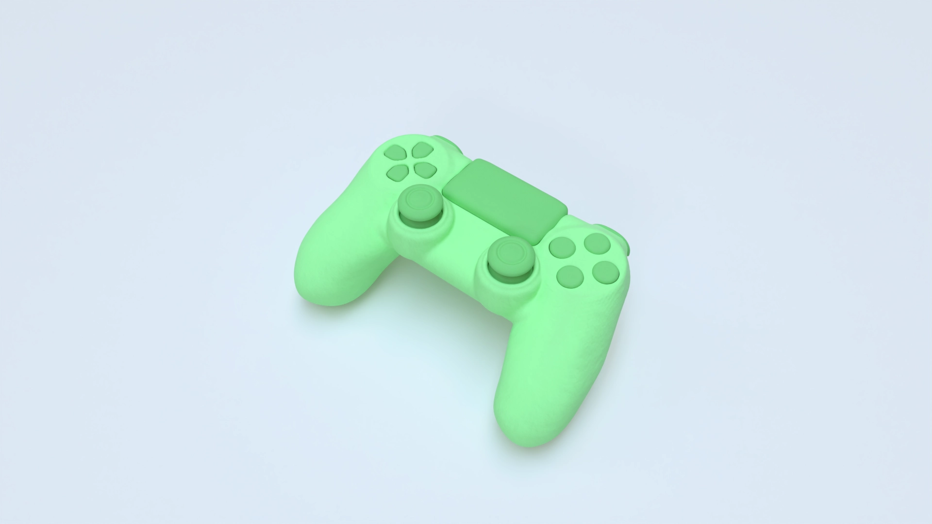 Dualshock 4, a 3D model on Womp