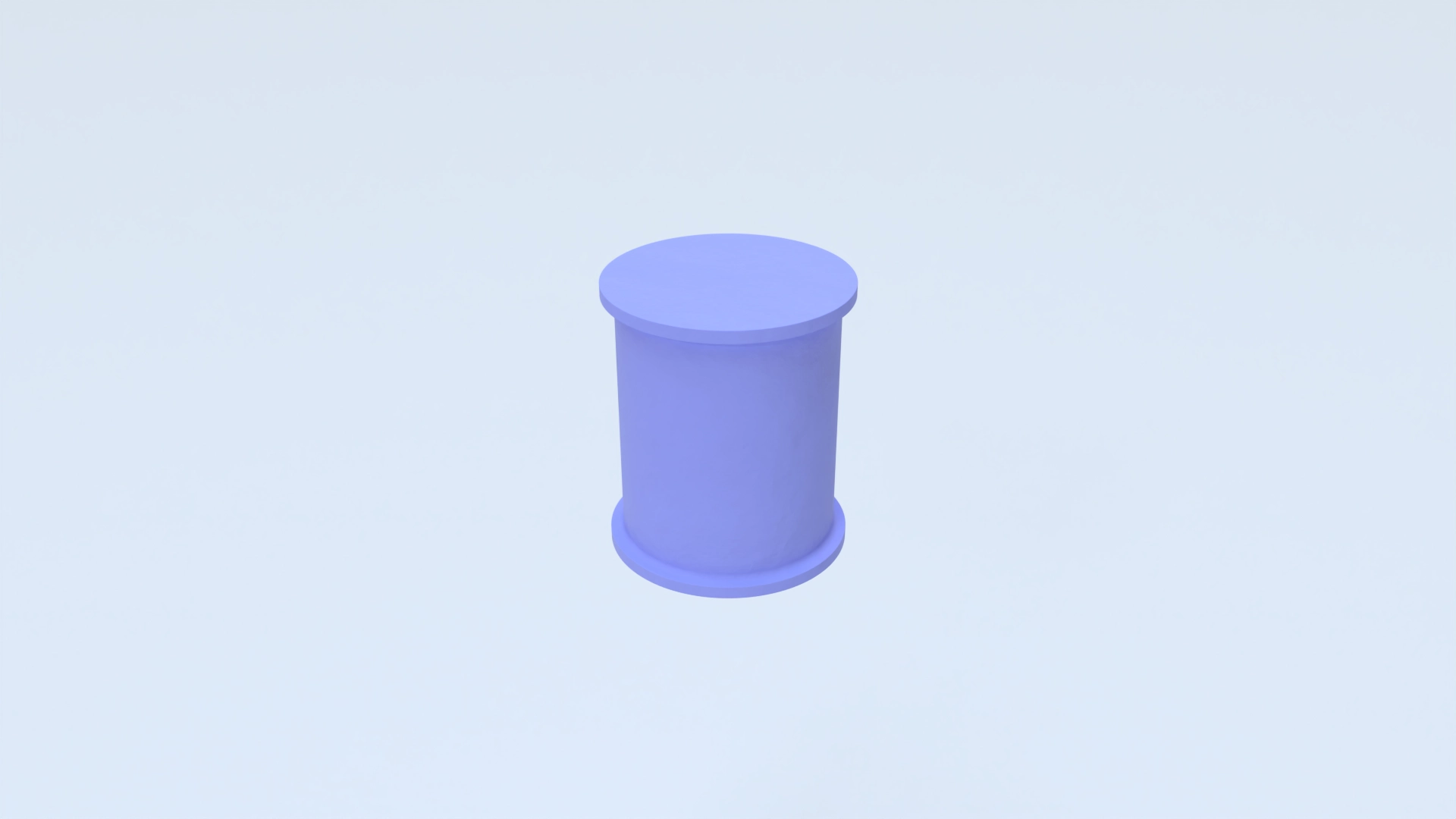 Ear Plug 8,25mm Template, a 3D model on Womp