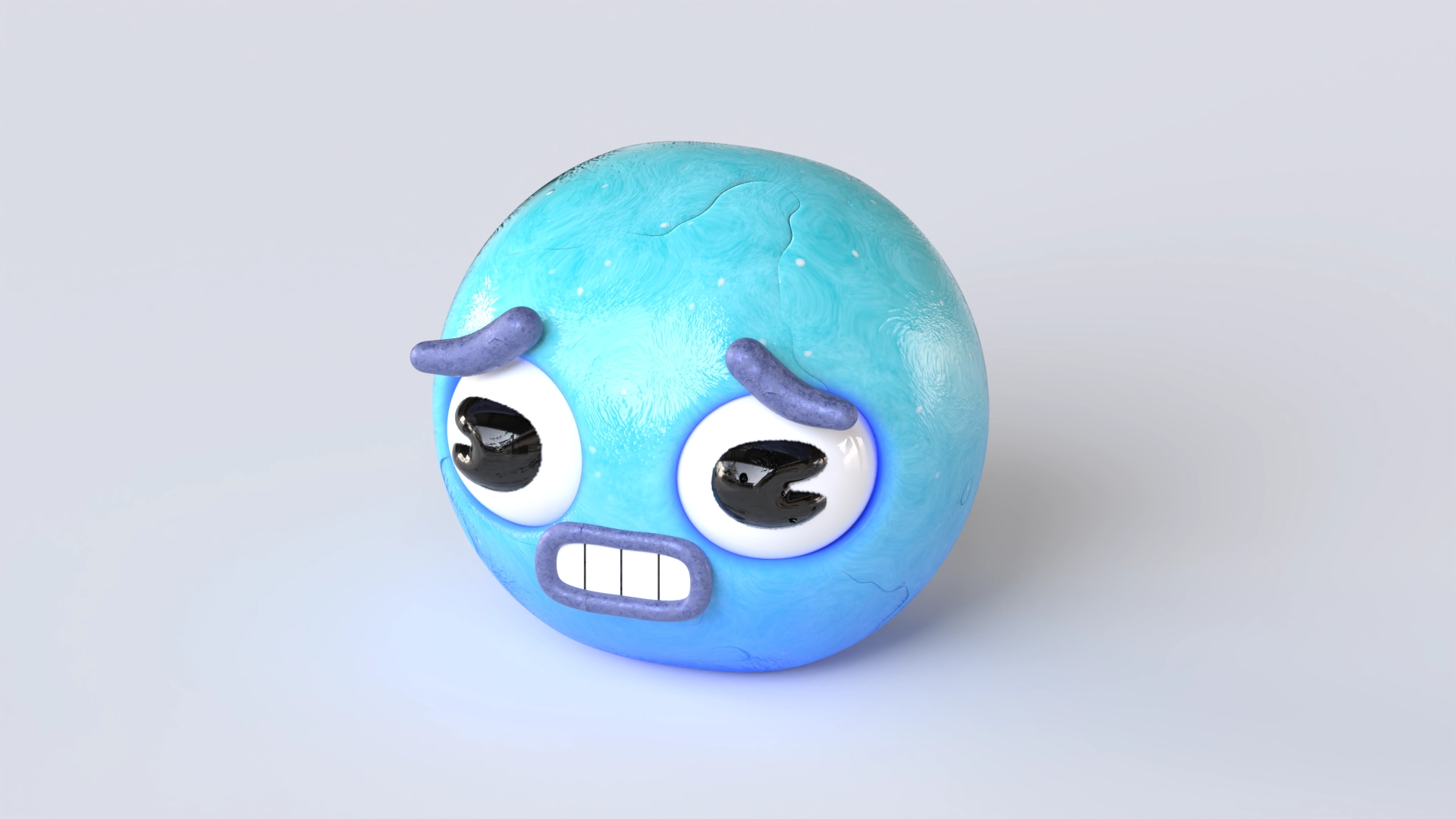 Emoji 3, a 3D model on Womp