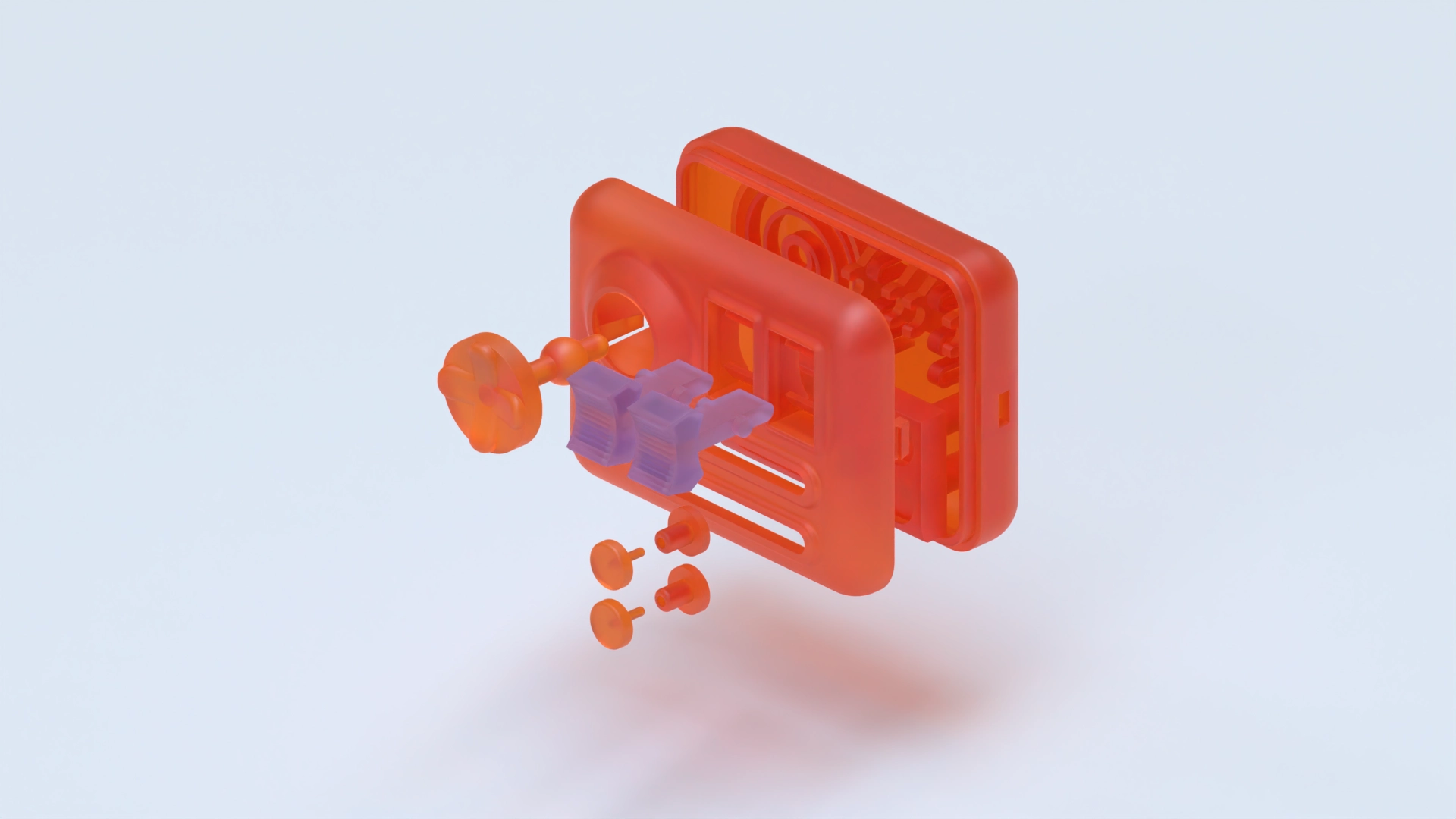 Fidget Cube, a 3D printed product from Womp