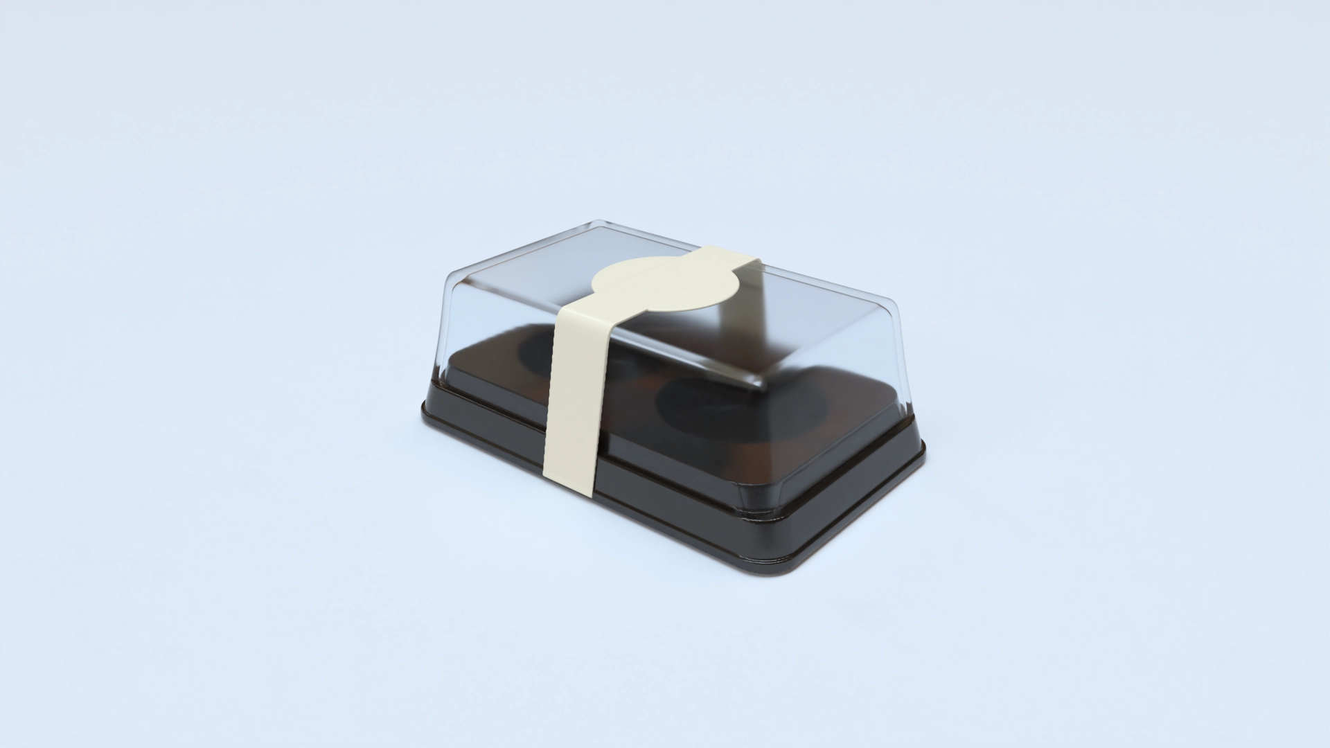 Flexible Packaging Plastic Box Sleeve Mockup 602240, a 3D model on Womp