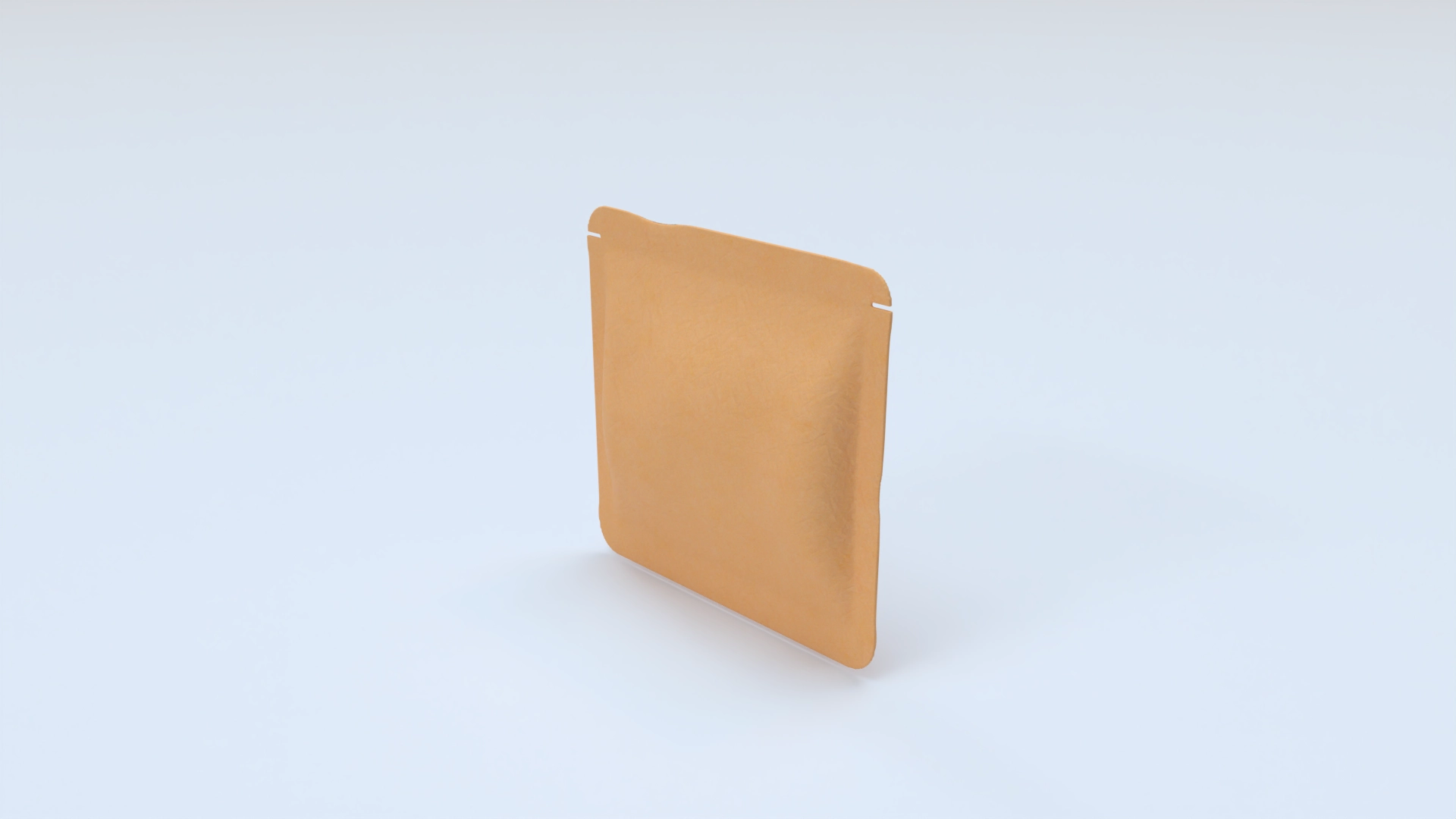 Flexible packaging stand up zipper pouches mylar bag mockup, a 3D model on Womp