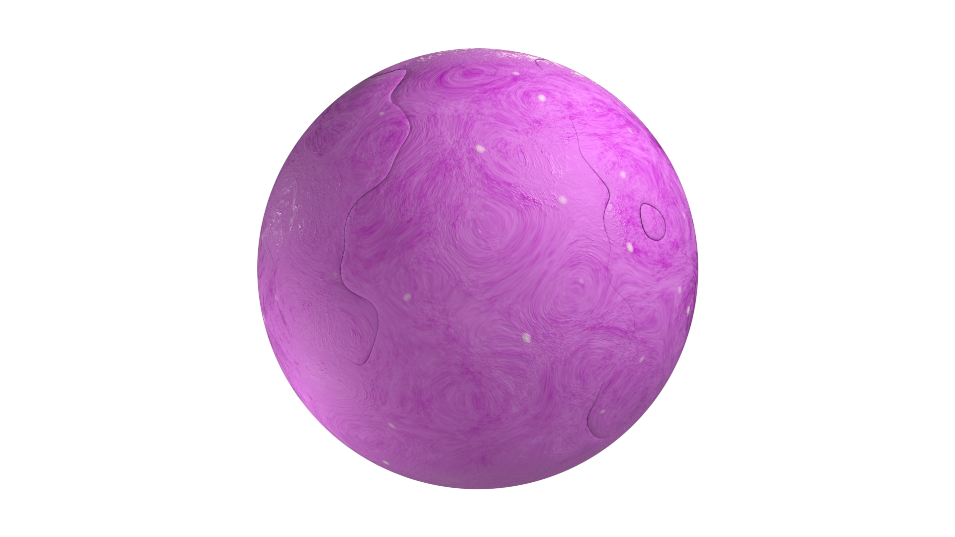 Fuscia Clay, a 3D material on Womp