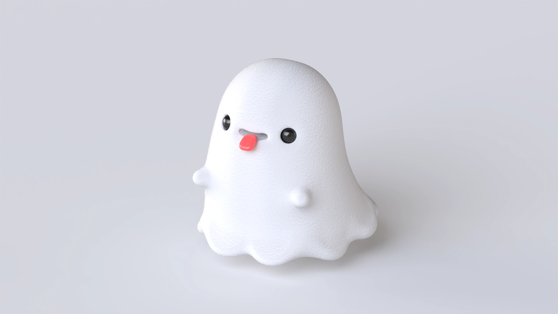 Ghost, a 3D model on Womp