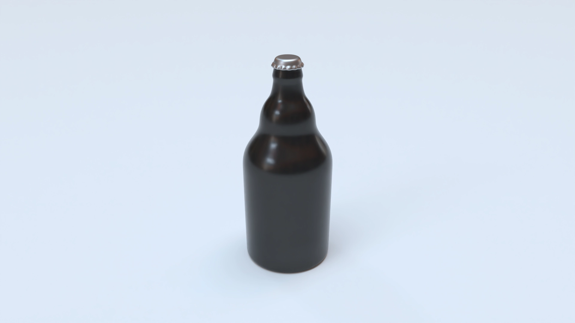 Glass Bottle Mockup 509110, a 3D model on Womp