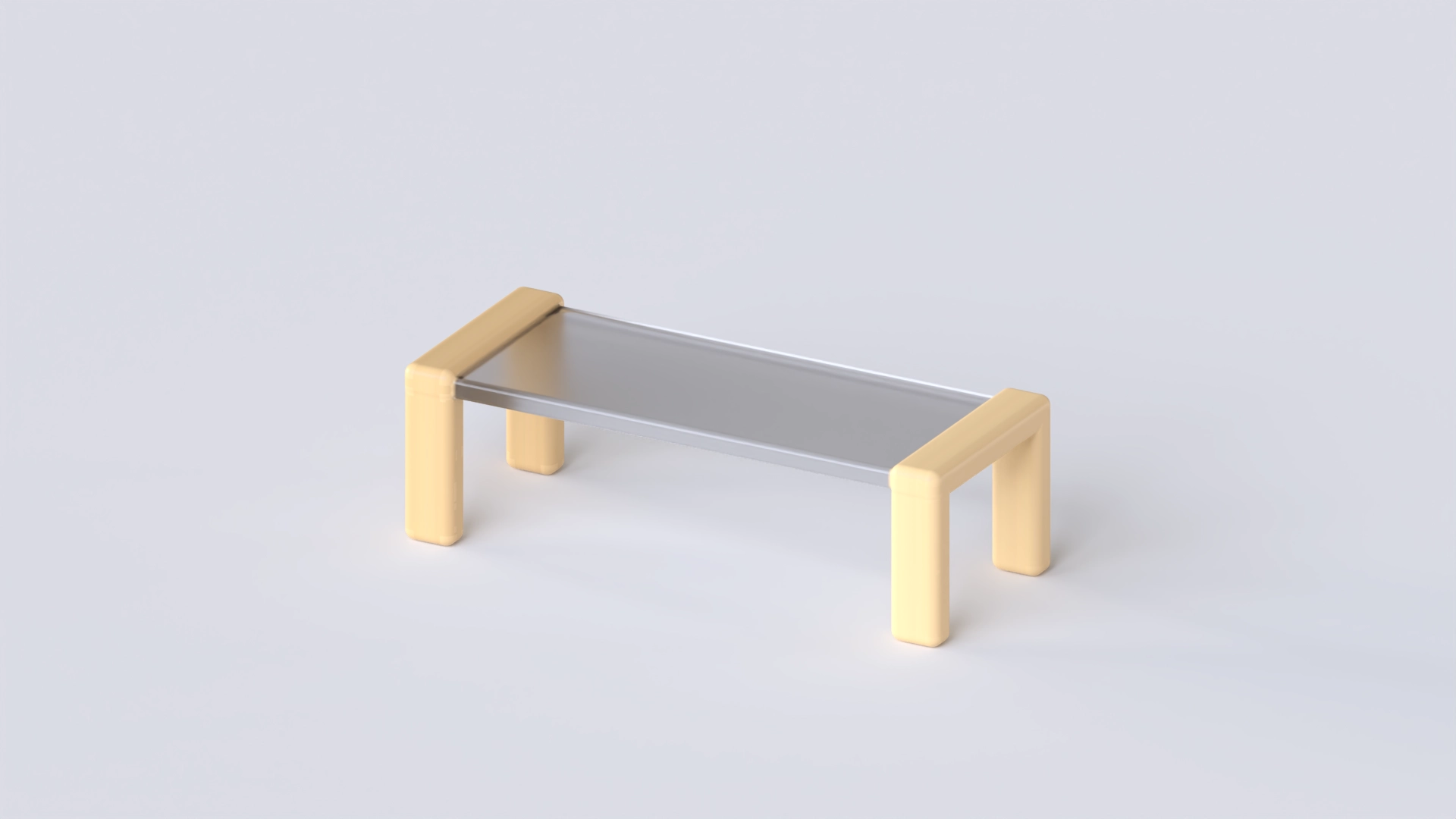 Glass Table, a 3D model on Womp