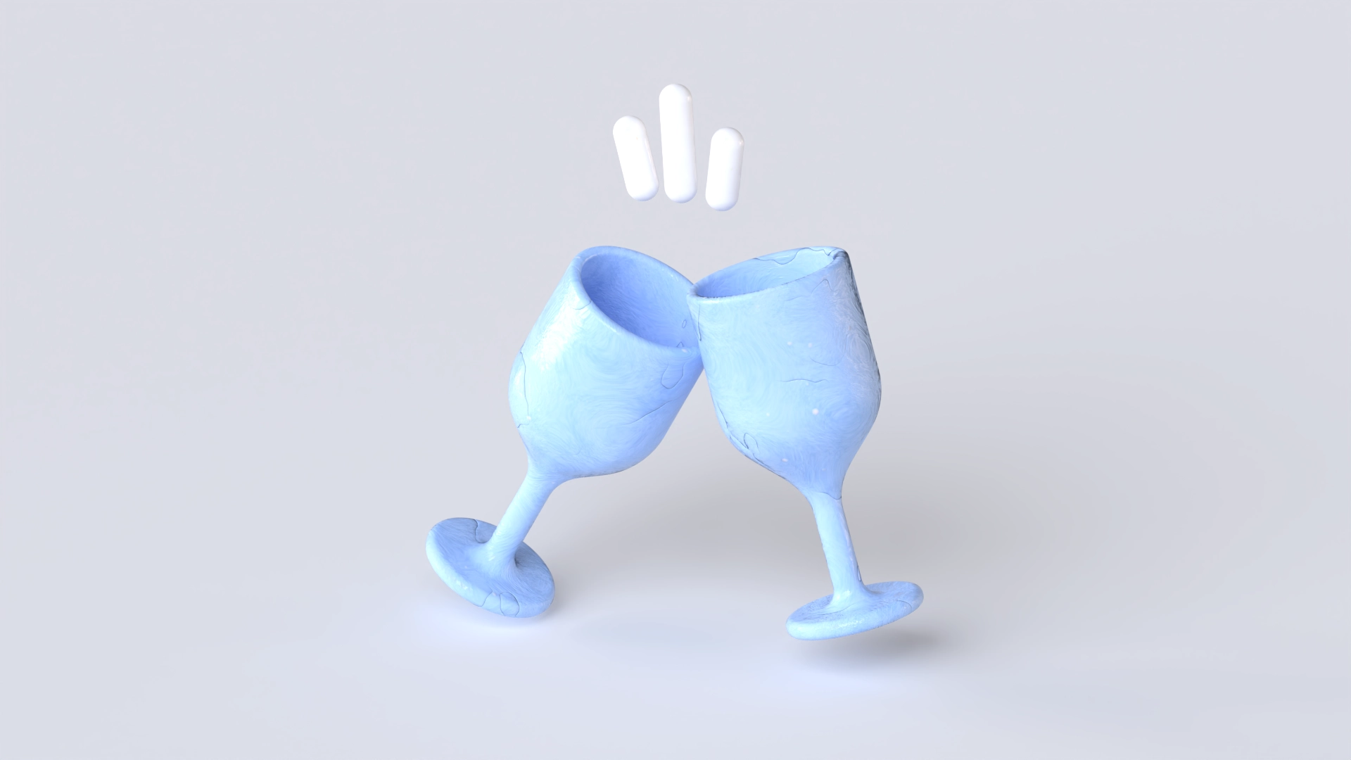 Glasses, a 3D model on Womp