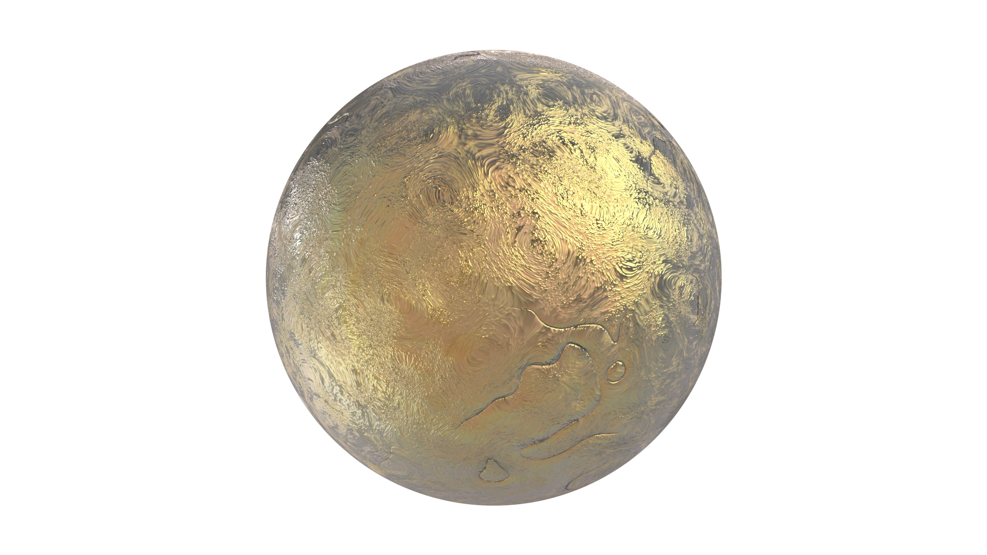 Gold Clay, a 3D material on Womp