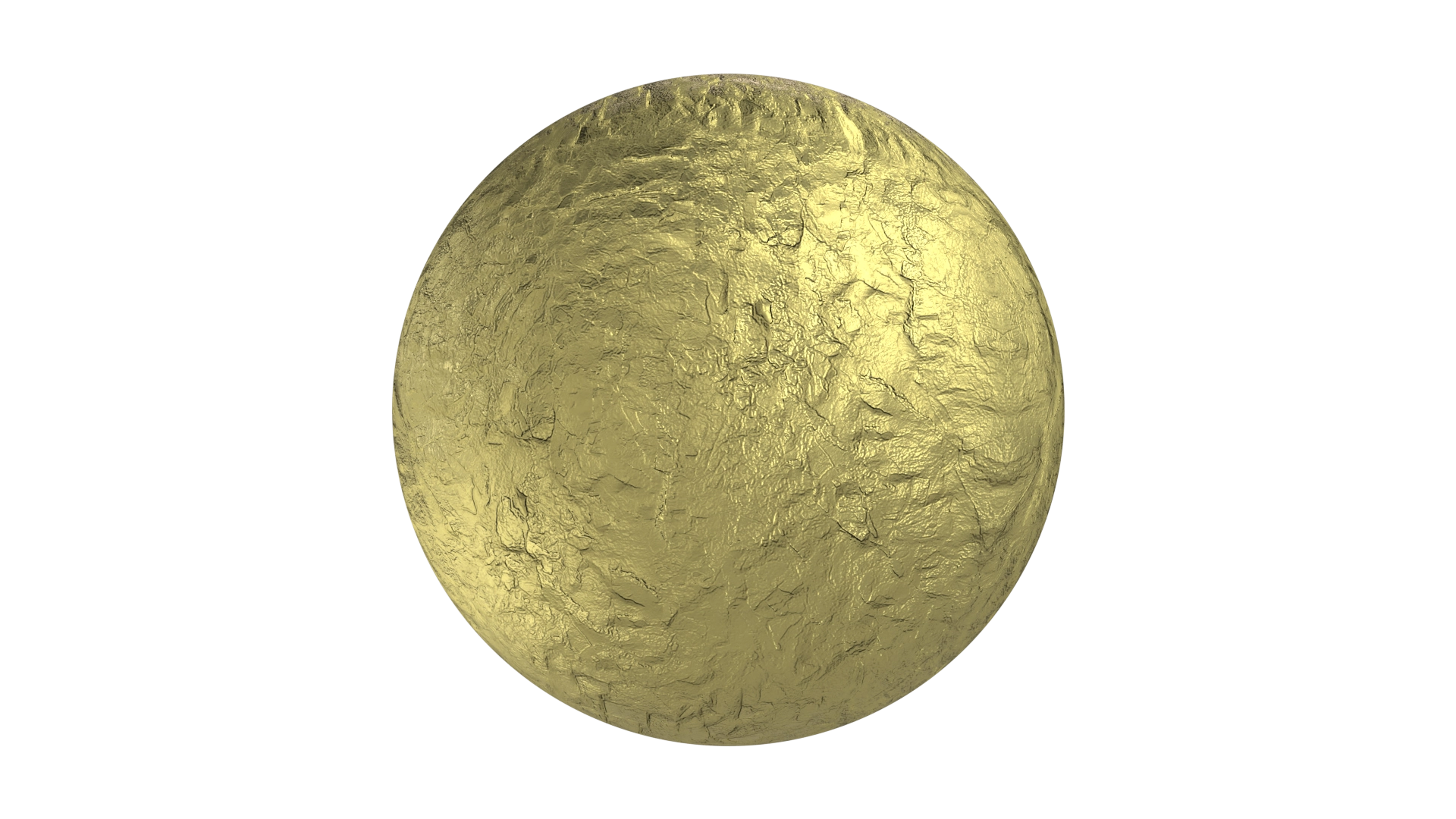 Golden Rock, a 3D material on Womp