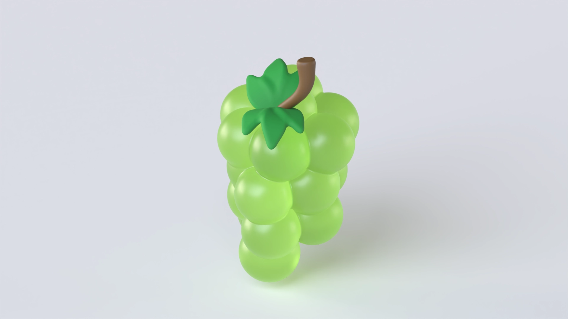 Grape, a 3D model on Womp