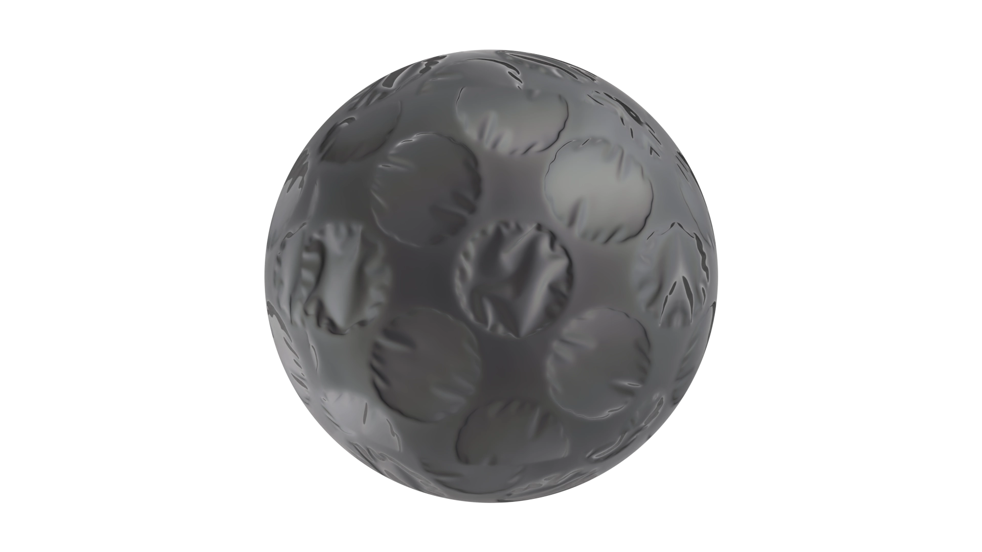 Graphite Bubble Wrap, a 3D material on Womp