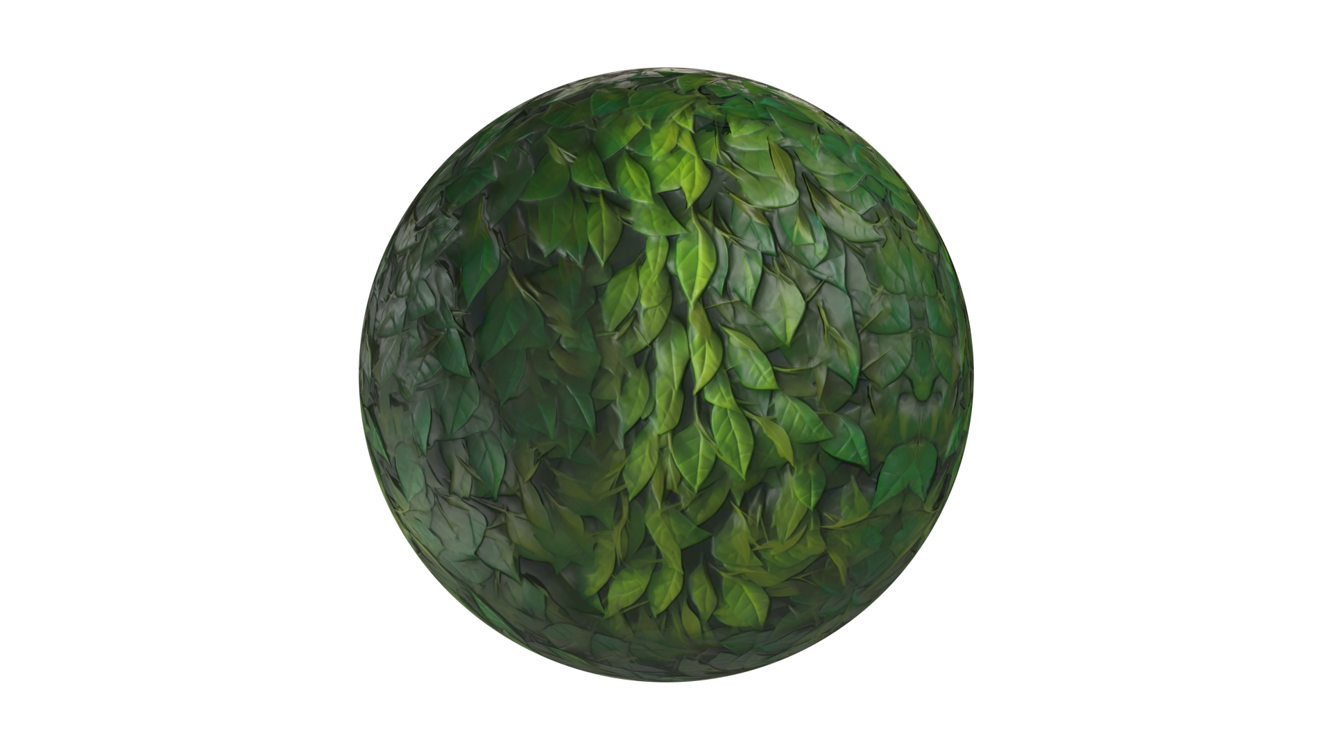 Green Glossy Leaves, a 3D material on Womp