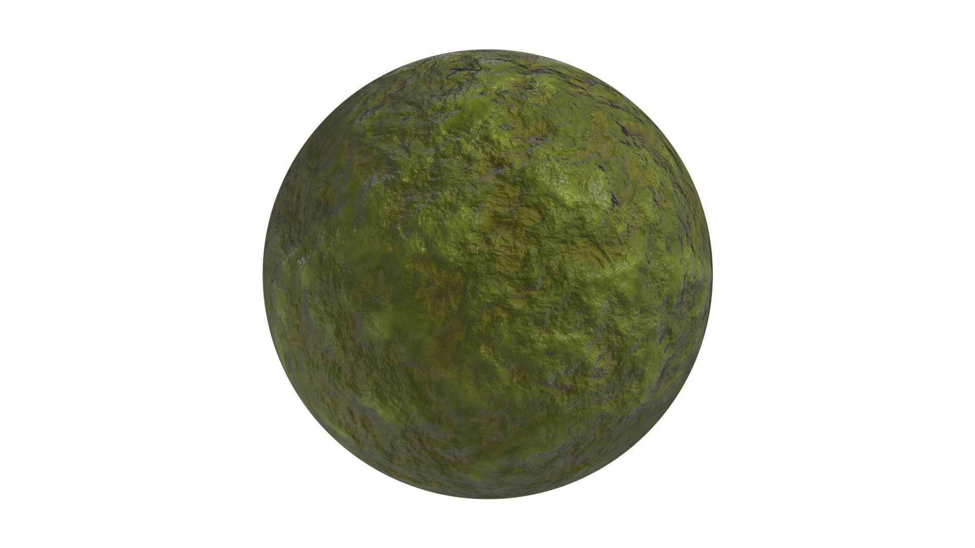 Green Moss 2, a 3D material on Womp