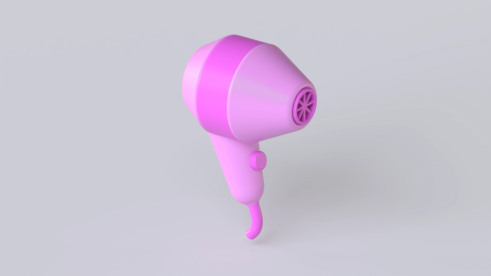 Hair Dryer, a 3D model on Womp