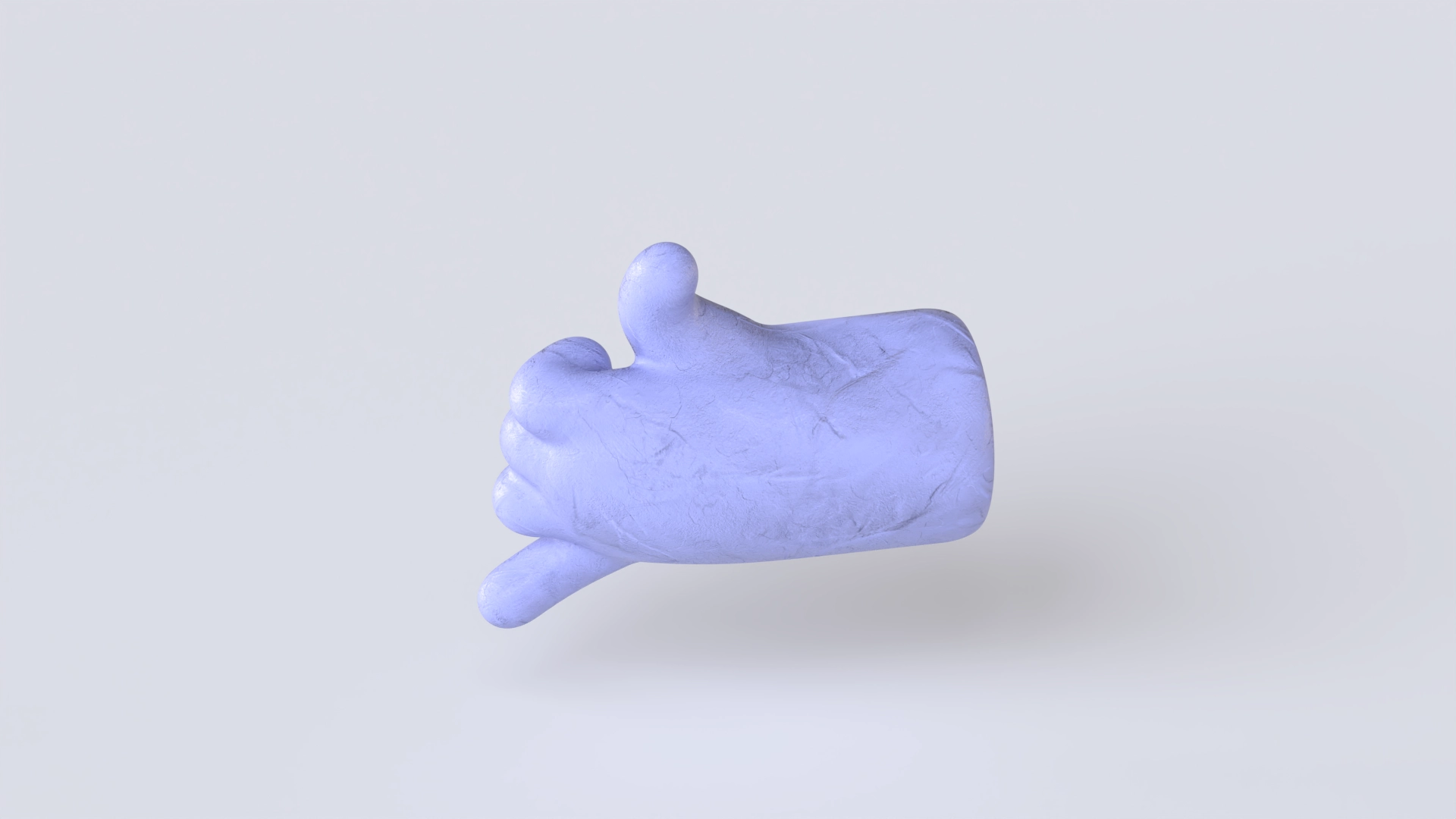 Hand 2, a 3D model on Womp