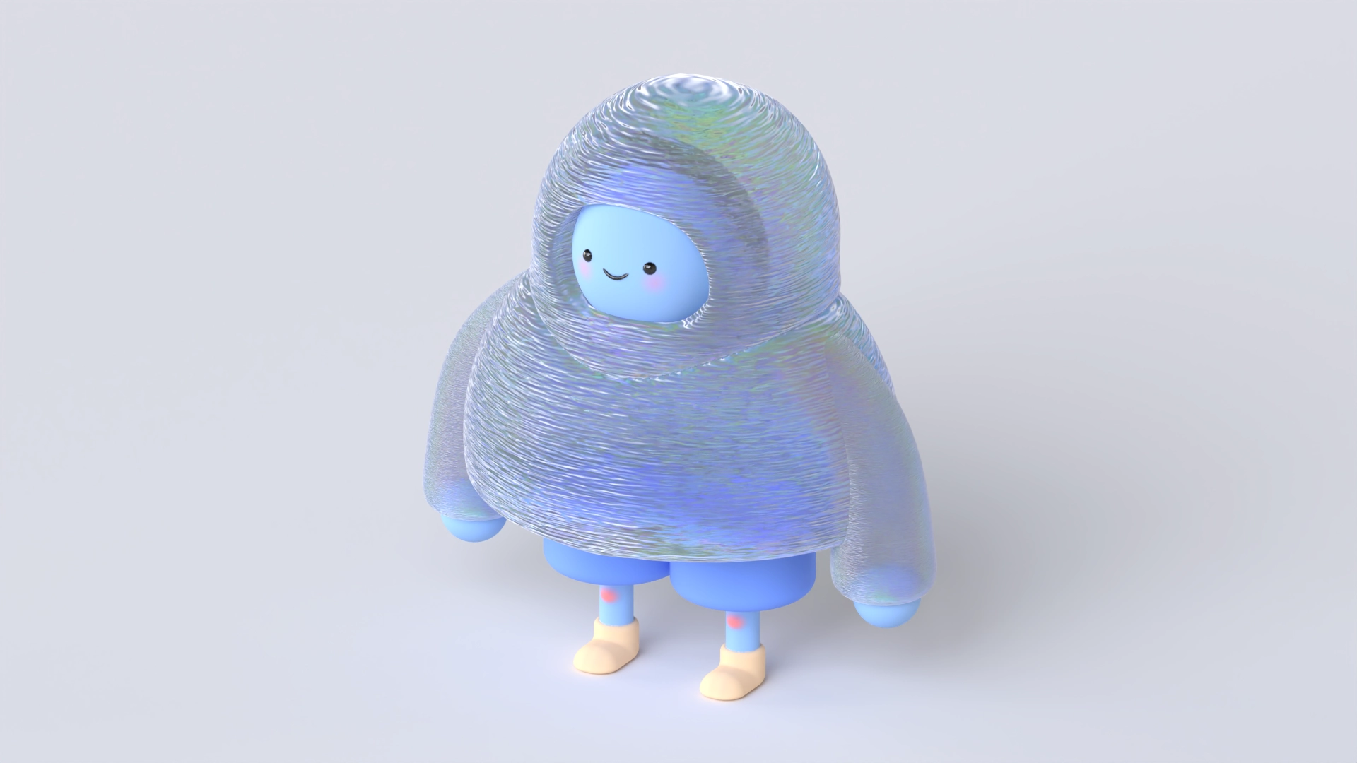 Hoodie Guy, a 3D model on Womp