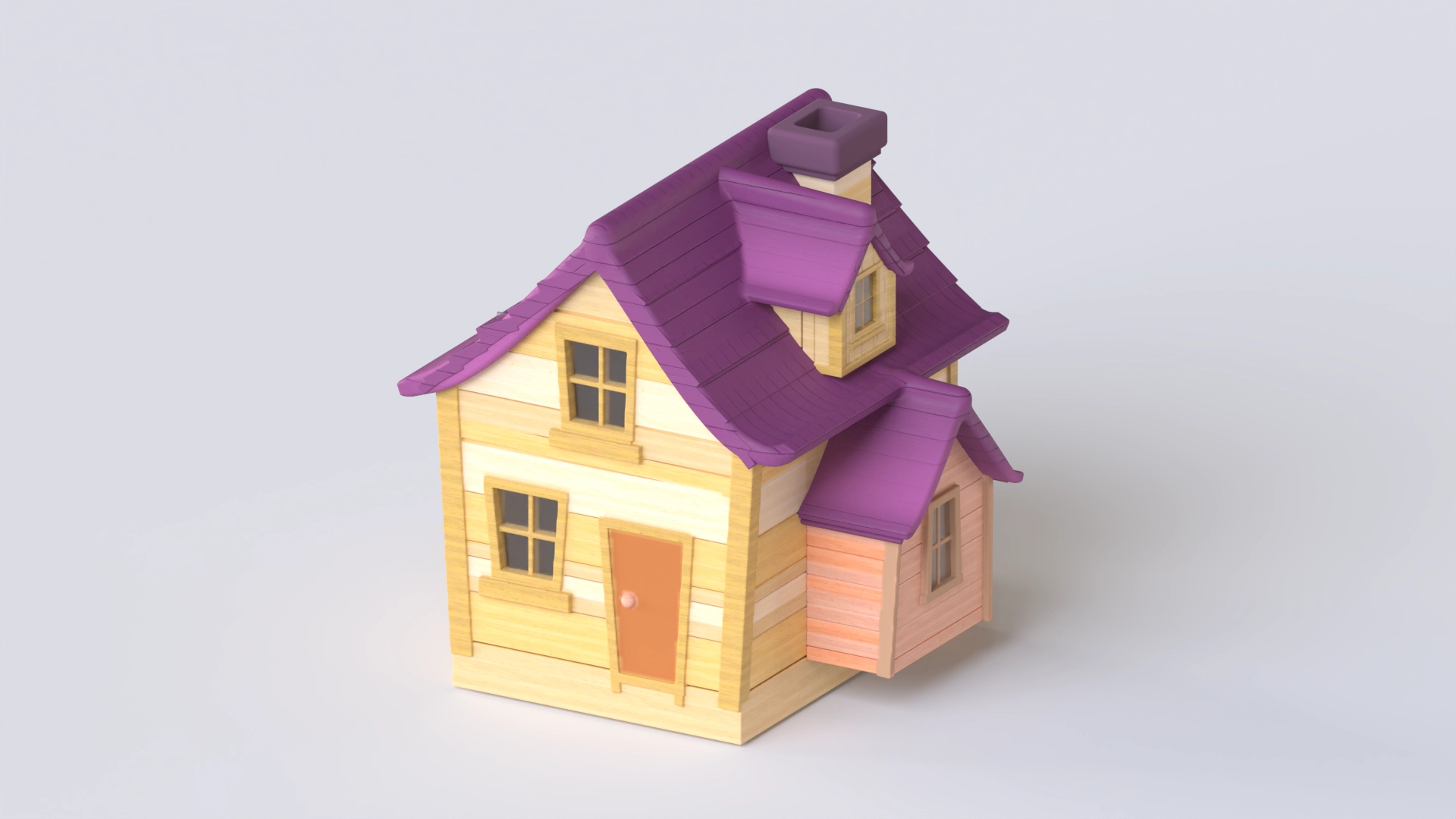 House 4, a 3D model on Womp